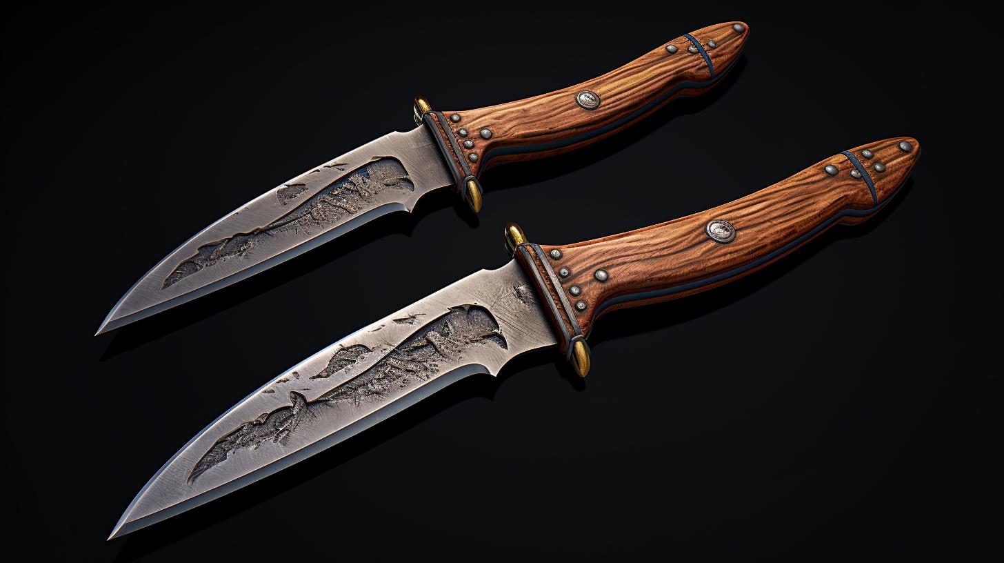 wooden knives фото